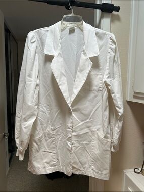 Elan by Barco White Women's Blazer Jacket